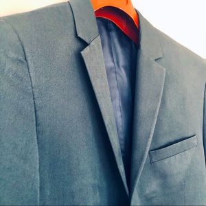 Topman Navy Slim Fit Suit